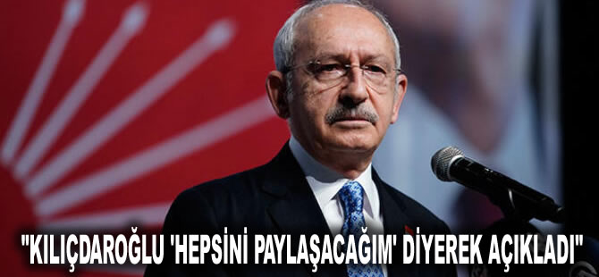 Kılıçdaroğlu 'hepsini paylaşacağım' diyerek açıkladı: 418 milyar dolarla ilgili kısa filmler engellendi