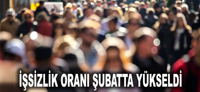 TÜİK duyurdu: İşsizlik oranı şubatta yükseldi