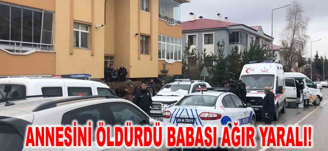 Aile evinde dehşet saçtı! Annesini öldürdü, babası ağır yaralı