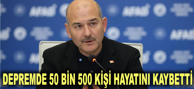 Bakan Soylu açıkladı: Depremde can kaybı sayısı kaç oldu?