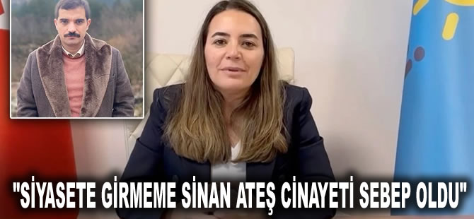 Türkeş'in kızı Ayyüce Türkeş 'MHP babamı temsil etmiyor' diyerek konuştu: Siyasete girmeme Sinan Ateş cinayeti sebep oldu