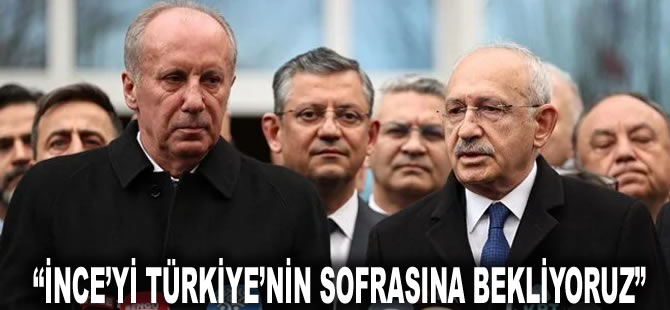 Muharrem İnce'nin kararının ardından Kılıçdaroğlu'ndan ilk açıklama