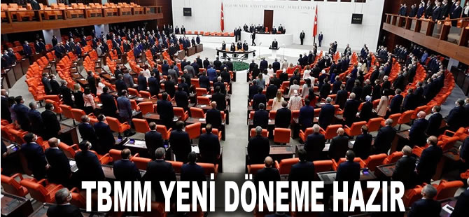 TBMM yeni döneme hazır: 16 parti mecliste