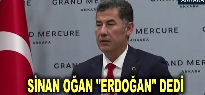 Sinan Oğan ikinci turda kimi destekleyeceğini açıkladı