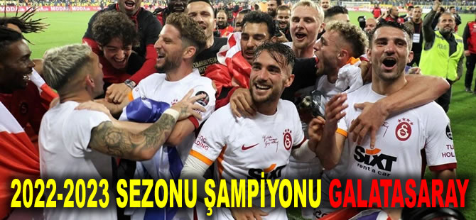 Süper Lig'de 2022-2023 sezonu şampiyonu Galatasaray