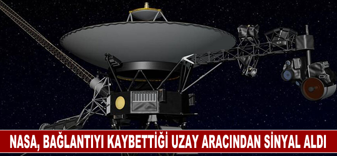 NASA, yanlış komut göndererek bağlantıyı kaybettiği "Voyager 2" uzay aracından sinyal aldı