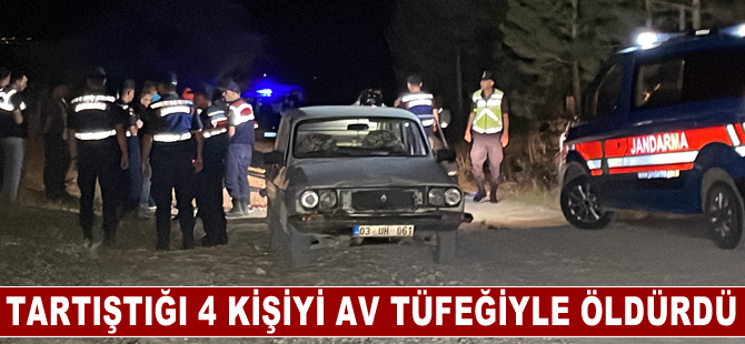 Isparta'da 4 kişi av tüfeğiyle öldürüldü