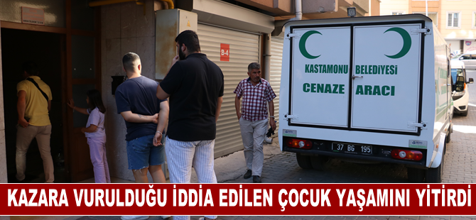 Kazara tabancayla vurulduğu iddia edilen çocuk yaşamını yitirdi