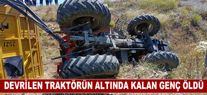 Samsun'da traktörün altında kalan 16 yaşındaki genç öldü