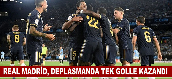 Real Madrid, deplasmanda tek golle kazandı