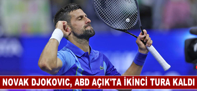 Novak Djokovic, ABD Açık'ta zorlanmadan ikinci tura kaldı