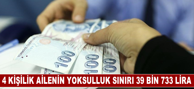 TÜRK-İŞ'e göre ağustosta 4 kişilik ailenin yoksulluk sınırı 39 bin 733 lira oldu