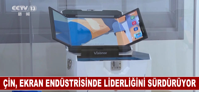 Çin, 490 milyar yuanla ekran endüstrisinde liderliğini sürdürüyor