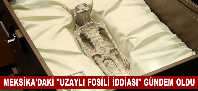 Meksika'daki "uzaylı fosili iddiası" gündem oldu