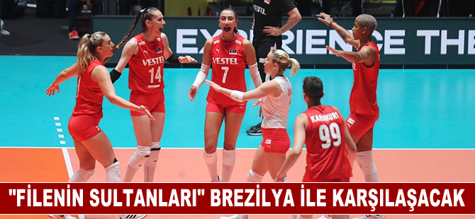 "Filenin Sultanları" olimpiyat elemelerindeki beşinci maçında yarın Brezilya ile karşılaşacak