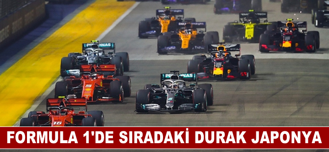 Formula 1'de sıradaki durak Japonya