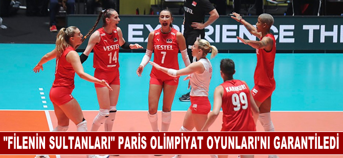 "Filenin Sultanları" Paris Olimpiyat Oyunlar'nı garantiledi