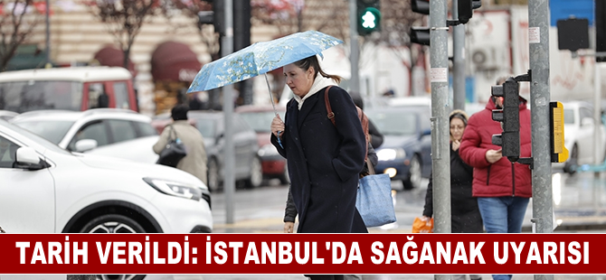 İstanbul'a yağmur geliyor