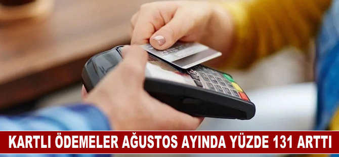 Kartlı ödemeler ağustos ayında 798,9 milyar TL oldu