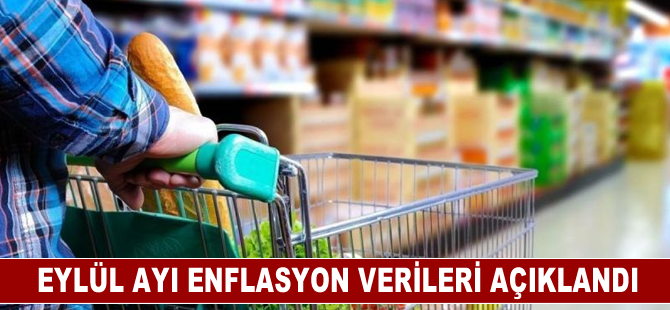 Eylül ayı enflasyon verileri açıklandı