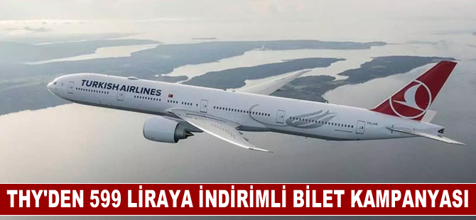 THY'den 599 liraya iç hatlarda indirimli bilet kampanyası