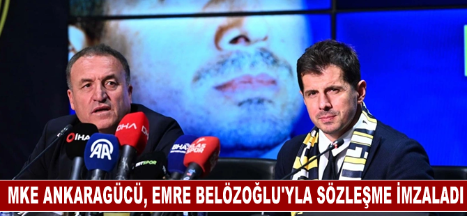 MKE Ankaragücü, teknik direktör Emre Belözoğlu'yla 2 yıllık sözleşme imzaladı