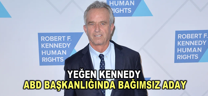 Yeğen Kennedy ABD başkanlığında bağımsız aday