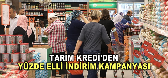 Cumhurbaşkanı Erdoğan'ın çağrısının ardından Tarım Kredi Marketlerde indirim kampanyası başlatılıyor