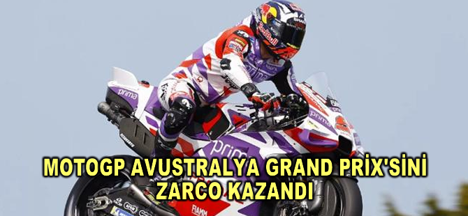 MotoGP Avustralya Grand Prix'sini Zarco kazandı