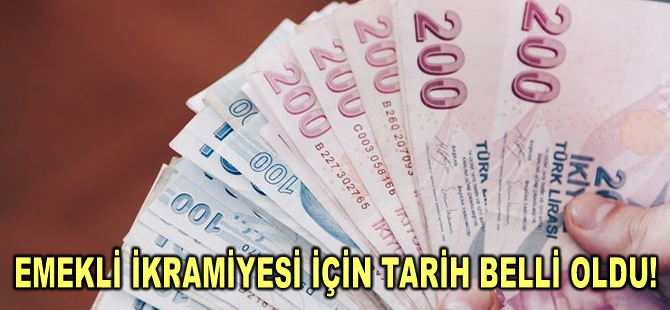 Emekli ikramiyesi için tarih belli oldu!