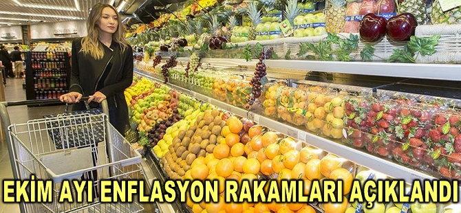 Ekim ayı enflasyon rakamları açıklandı