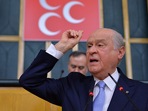 Bahçeli İsrail'e meydan okudu: “Şansını denemek isteyen varsa buyursun gelsin”