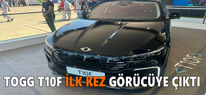 Togg T10F ilk kez görücüye çıktı