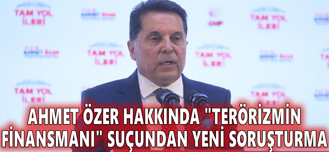 Ahmet Özer hakkında "terörizmin finansmanı" suçundan yeni soruşturma