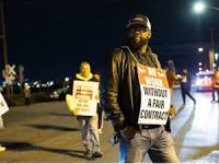 ABD'nin doğu ve güney limanlarında çalışan işçiler greve gitti