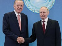 Cumhurbaşkanı Erdoğan, Putin ile görüştü