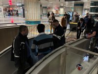 İstanbul'da metro istasyonunda yangın