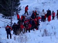 Palandöken'de çığ düştü