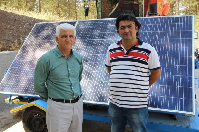 Hayvanlar, artık güneş enerjisiyle sağılacak