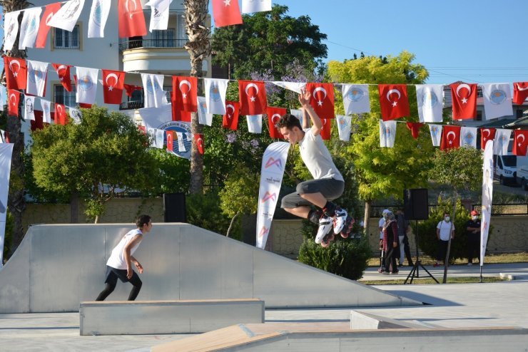 Büyükşehir Belediyesinden Tarsuslu gençler için kaykay pisti