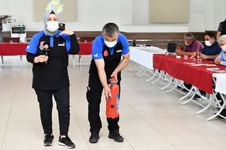 Isparta’da 34 bin kişiye afet eğitimi verildi