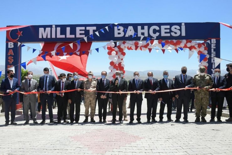 Başkale’de tamamlanan yatırımlar hizmete açıldı