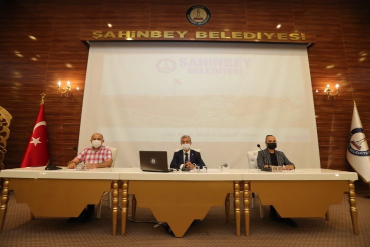 Şahinbey Belediyesi Temmuz ayı meclis toplantısı yapıldı