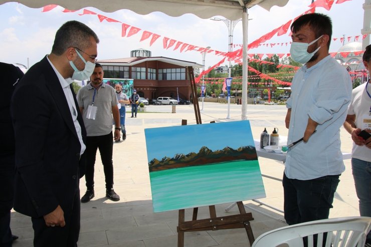 Van Gölü manzaralı ‘Ulusal Resim’ çalıştayı