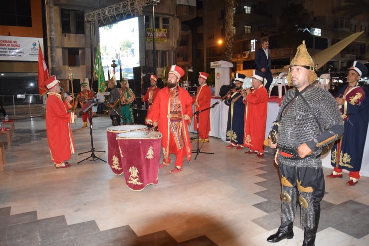 15 Temmuz Kumluca’da düzenlenen etkinliklerle kutlandı