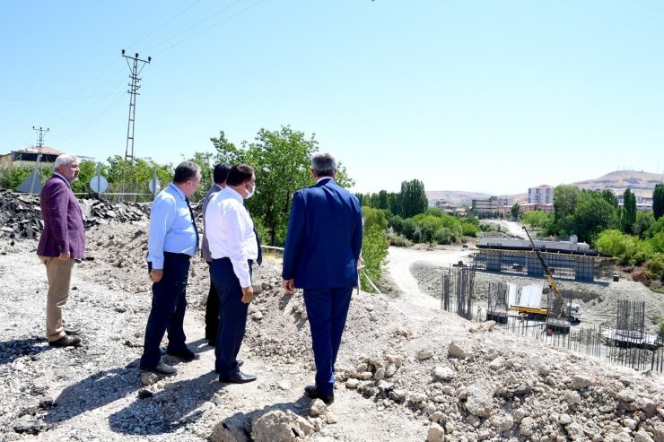 Hanımınçiftliği - Taştepe viyadüğünde hummalı çalışmalar sürüyor