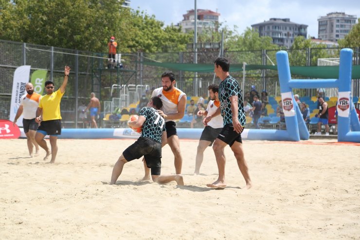 Kadıköy’de Uluslararası İstanbul Plaj Ragbi Lig Turnuvası sonuçlandı