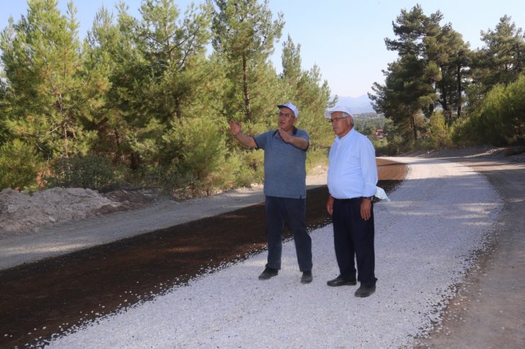 Çameli Belediyesi çalışmalarına ara vermeden devam ediyor