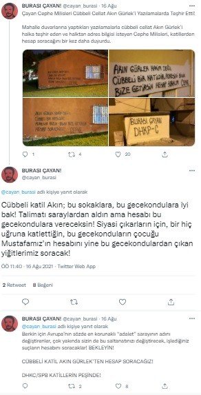 Ağır Ceza Mahkemesi başkanının sosyal medyadan tehdit edilmesine ilişkin soruşturma başlatıldı