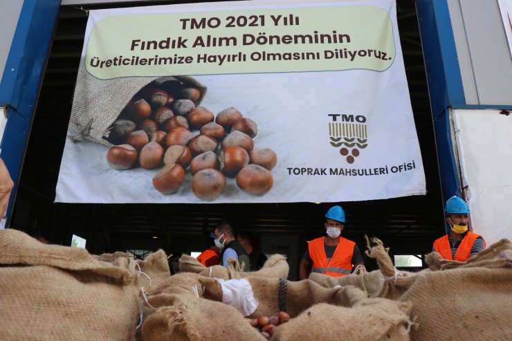 2021 yılı ilk fındık alımı törenle Sakarya’da gerçekleşti